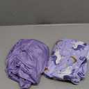 Yoofoss Pack and Play Sheets Fitted, Mini Crib Sheets 2-Pack for Pack N Play Mattress, Stretchy Playard Sheet, Soft and Breathable (Purple+Unicorn)