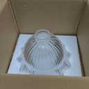 Uonlytech Vintage Glass Lamp Shade 8.85X5.90 Inch Pendant Light Cover Decorative Wall Sconce Fixture Soft Light Diffuser Easy Installation