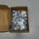 710-0451 784-5580 712-04063 (12/Pack) Replacement Stainless Steel Skid Shoe Bolts Carriage Bolts Nuts and Washers Kit for MTD Cub Cadet Snow Blower (5/16-18) 3/4"