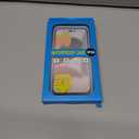 Temdan Magnetic for iPhone 15 Pro Max Case Waterproof, [Built-in Ring Invisible Stand & Screen Protector][IP68 Underwater][Dropproof][Dustproof][Real 360] Shockproof Protective Phone Case 6.7'' -Blue