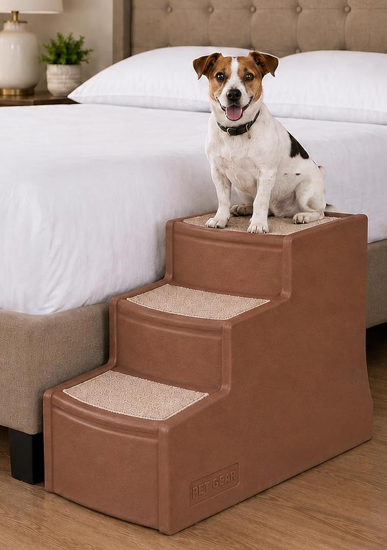 Pet Gear Easy Step III Pet Stairs, Maple