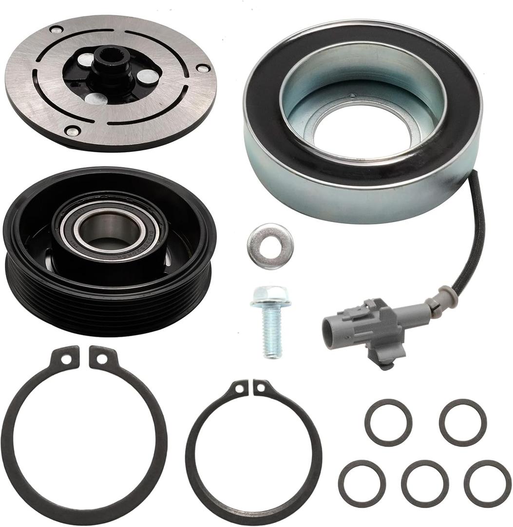 73111FJ041 AC Compressor Clutch, Replacement for Subaru Models Crosstrek 2016 Impreza 2012-2016 WRX 2015-2020 XV 2013-2023 Forester 2014-2018, Replaces 58492