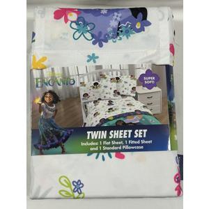 Disney Encanto Twin Sheet Set girls bedding bedroom polyester new #18682