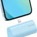 Charmast Small Portable Charger 5000mAh, Ultra-Compact 20W PD Fast Charging Power Bank Mini Battery Pack Compatible with iPhone 14/14 Pro Max/13/13 Pro Max/12/12 Pro Max/11/XR/X/8/7/6, and More (Blue)