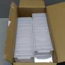 4 Sets Cable Organizer Storage Box with 11 Clear Switch Case Desktop Cable Management Box Power Cord Organizer Stackable Cords Storage Organizer for Office Home Desk Accessories Stationery Supplies