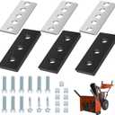 Huthbrother Snow Blower Impeller Modification Kit 3/8" 4Blade Universal, for Modifies 2Stage Machine (3)