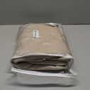 MIULEE Taupe Back Tab Blackout Curtains 72 Inches Long 2 Panels Set for Living Room Bedroom Privacy, Rod Pocket/Pinch Pleat Thermal Insulated Room Darkening Pleated Light Blocking Drapes