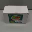 JoyServe Ice Cream Bowls and Spoons Set - (Pack of 6) Reusable Plastic Ice Cream Cups and Waffle Cone Shaped Spoons for Dessert, Frozen Yogurt, Gelato, Birthday Party Decorations