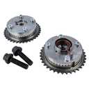 Intake & Exhaust Camshaft Variable Valve Timing VVT Sprocket Gear Cam Phaser | Fit for Toyota RAV4 Camry 2.5L Highlander Sienna Venza 2.7L, Scion tC 2.5L | OE# 13050-36011 917-258 13070-36011 917-259