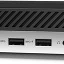 HP EliteDesk 800 G5 Mini Desktop Computer, Core i5-9500T 3.70 GHz, 16GB DDR4 RAM, 512GB SSD, Mouse & Keyboard, WiFi, Windows 11 Pro, Black 