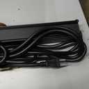 CCCEI Long Heavy Duty Metal Power Strip, 16 Outlet Large Industrial Multi Wide Strip for Garage Workshop, Extension Cord with Multiple Outlets, 15A, 125V, 1875W. 15 FT, Black.