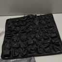 Sodurue Travel Cushion Airplane seat, Airplane seat Cushion for Long Flights, Press Type air Inflatable Wheelchair seat Cushion for Car,Office, Stadium, Ergonomic Comfort Support, Heavy Duty, Black (49 Air Bag)