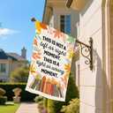 This Is Not A Left Or Right Garden Flag, Double Sided Home Decor Yard Outdoor Indoor Autumn Decor Banner, Fall Liberal Yard Gifts for Family Friend, Resistance Garden Flag for Women Man (Beige01)