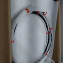 Bar Stools Set of 1, 26" Swivel Counter Height Barstools with Walnut Bentwood Back and Legs, Mid-Century Modern Faux Leather Upholstered Cream Bar Chairs for Kitchen Island, Caf, Dining Room, Beige