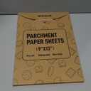 200 Pcs Parchment Paper Sheets, 9x13 In Non-Stick Precut Baking Parchment for Baking, Grilling, Air Fryer, Steaming, and More (Unbleached) - Quarter Sheet Size, Perfect for Bread, Cakes, Cookies