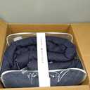 Tommy Hilfiger - Queen Comforter Set, Soft & Breathable Micro Piqu Cotton Bedding, Medium Weight Feel for Year Round Comfort, 3 Piece Bed Set with Matching Pillowcases (Navy)