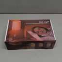 Plug in Wall Sconces Set of Two: Wall Lights with On/Off Switch - Stepless Color Temperature Wall Mount Lamps - Fabric Linen Wall Sconce for Bedroom Living Room & Hallway- Indoor Corded Wall Sconces (Beige)