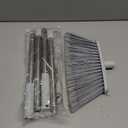 Broom, Outdoor Brooms for Sweeping Indoor, Adjustable 55" Pet Hair Removal Heavy Duty Broom for Floors Home Kitchen Garage Commercial Patio Industrial Snow (Pack of 1)