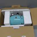 Magicfly Mini Sewing Machine with Extension Table, Dual Speed Portable Sewing Machine for Beginners with Light, Sewing Kit for Household Use, Blue