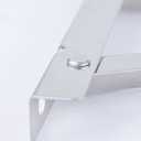 Wall Mounting Bracket for 9000-24000 BTU CondenserAc Support Brackets Rust Free Stainless Steel for Mini Split Air Conditioner Heat Pump Systems. (Small9000-24000BTU)