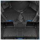 NQOQN Custom Fit Floor Mats for 2018-2026 VW Atlas 6 Seats/Captain Seat