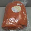 Monbix Queen Comforter Set - 7 Pieces Burnt Orange Bed in a Bag Queen Bedding Sets with Comforters, All Seasons Comforter Bed Set with Sheets, Pillowcases & Shams