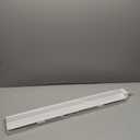 Top Down Bottom Up Cellular Shades Cordless Honeycomb Blinds for Indoor Windows, for Windows Size (34" W  64" H) Colour (White - Blackout)