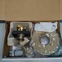 Delta Faucet Nicoli 14 Series Single-Handle Tub and Shower Trim Kit, Shower Faucet with 5-Spray H2Okinetic Shower Head, Champagne Bronze 144749-CZ (Shower Valve Included)