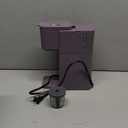 Mini Hot and Iced Coffee Maker Single Serve, for K Cup and Ground, 6 to 14 Oz Brew Sizes, with Recipe Book, for Home, Travel, RV, Office and Dorm, Violet