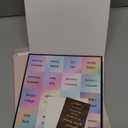 UPAFEXXI-Laminated Bible Tabs (Gold Foil Embossed Lettering), Bible Tabs for Women and Men, Reposition Large Print Stickers, Easy to Read and Apply, 80Chapters Labels for Easy Navigation(Cappuccino)