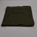 MIULEE Pack of 2 Decorative Outdoor Solid Waterproof Throw Pillow Covers Faux Linen Garden Farmhouse Cushion Cases for Patio Tent Balcony Couch Sofa 18x18 Inch Olive Green