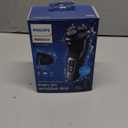 Philips Norelco Shaver 3900 Series, Wet and Dry Electric Shaver, P-Cap, Travel Pouch, Charging Stand, Storm Blue, Model S3341/92