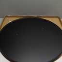 Growsun Black Round Mirror 20 inch Circle Mirror for Bathroom, Vanity, Bedroom, Home Decor