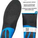 Spenco Knee Support Insole, Trim to Fit, Men's 7-13 / Women's 5-11 (Black/Blue)