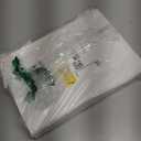 46th Birthday Decorations Men Women with 46th Birthday Banner, Black and Gold Table Cloth, Number Balloons, Large Sash, Cake Topper and Candles