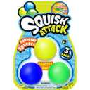 JA-RU Squishy Dough Balls Fidget Toy (3 Balls) Slow Rising Stress Ball. Mini Mochi Squishy Toys for Kids. Squeeze Balls for Hand Therapy Anger Management Toys
