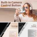 for iPhone Case - [6.6 ft Military-Grade Drop Protection] [Anti-Peel Technology] Clear Black TPU Bumper Case with Cute Design (Statue of Liberty, iPhone 16 Pro)