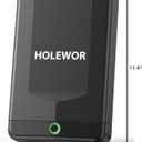 HOLEWOR Gun Safe Small Pistol Safe Biometric Gun Lock Box for Handgun, Fingerprint Quick Access Portable Pistol Case for Car Travel Nightstand Bedside