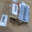 Fitvids 1 Inch Standard Barbell Weight Plates, 2.5 LB to 45 LB Plates for Home Gym Strength Training, Deep Grip Edge