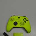 W&O Wireless Controller for With Xbox One, Xbox Series X/S, Xbox One X/S, PC, With RGB LED Light, Mappable Buttons, With 2.4GHZ Wireless Adapter Gamepad (Electric Volt)