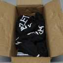 AUTOUTLET U-Lock Chain Lock, Full Metal U-Lock Chain Set with Crescent Copper Lock Cylinder for Motorcycle, Bicycle, and Trailer Security