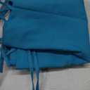 2 Pcs Waterproof Chaise Lounge Cushion Cover Outdoor (Not Includes Cushion) 72 x 21 x 3 Inch Chair Cushion Replacement Cover Chaise Cushion Slipcover with Zipper Ties (Sky Blue)