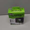 Slime 40060 Tire Inflator, Compact, Portable Car Air Compressor, Analog, Quick Connect Air Hose, Flat Tire Puncture Repair, 12V, 10 min inflation