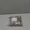 500pcs Eyelets and Grommets, 1/2 Inch Inside Diameter Eyelet,Metal Eyelets with Washers for Canvas, Shoes, Clothing, Fabric, Leather,Bag,Banner and Craft Making,Eyelet Repair Replacement (Silver)