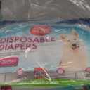 Simple Solution True Fit Disposable Dog Diapers for Female Dogs | Super Absorbent with Wetness Indicator | XXL | 12 Count