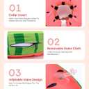 MIDOG Dog Cone Collar for Dogs, Watermelon, Small