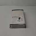 100% Blackout Shield Linen Blackout Curtains for Bedroom 108 Inches Long, Back Tab/Rod Pocket Living Room Drapes, Thermal Insulated Blackout Curtains 2 Panels Set, 50" W x 108" L,Cream