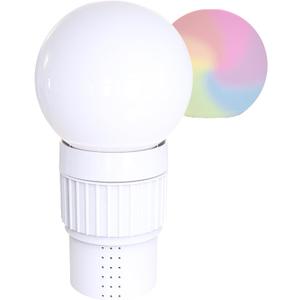 SWIMLINE HYDROTOOLS Chlorine Floater Dispenser For Above Ground & Inground Pools Spas | Solar Powered LED Light-Up Colorful Globe Pool Decoration |Large Capacity Floating 3-Inch Chlorine Bromine Tabs