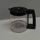 12-Cup Replacement Coffee Carafe Pot only Compatible with Hamilton Coffee Maker, Machine, Brewer Models 49980A, 49980Z, 49983, 49618, 46300, 46310, 49976, 49966, 49350 | Black