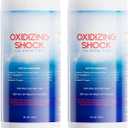 32 Oz Non-Chlorine Oxidizing Shock for Hot Tub, Oxidizer for Spas and Swimming Pools, Hot Tub Shock, 2 Pack
